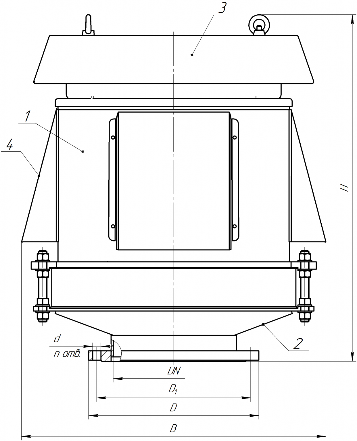 Клапан кдс 1500 200